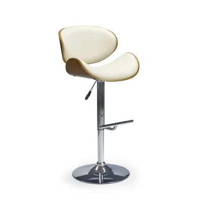 CHAIR H 44, NUT / CREAM